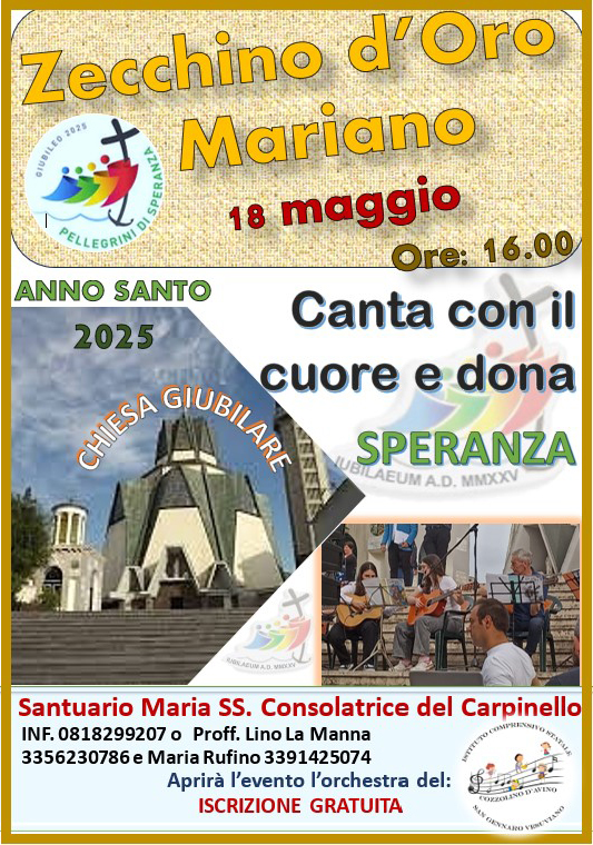 Zecchino d'Oro Mariano 2025 Zecchino d'Oro Mariano 2025